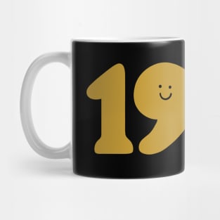 1973 Smiley face Birthday Mug